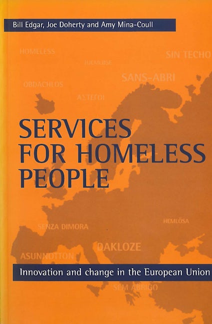 Book cover image for Services for homeless people ISBN: 9781861341891